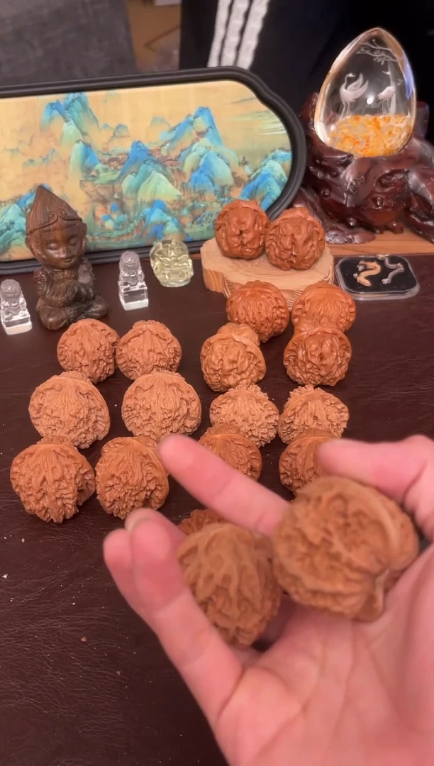 吊坠文玩核桃宫灯41