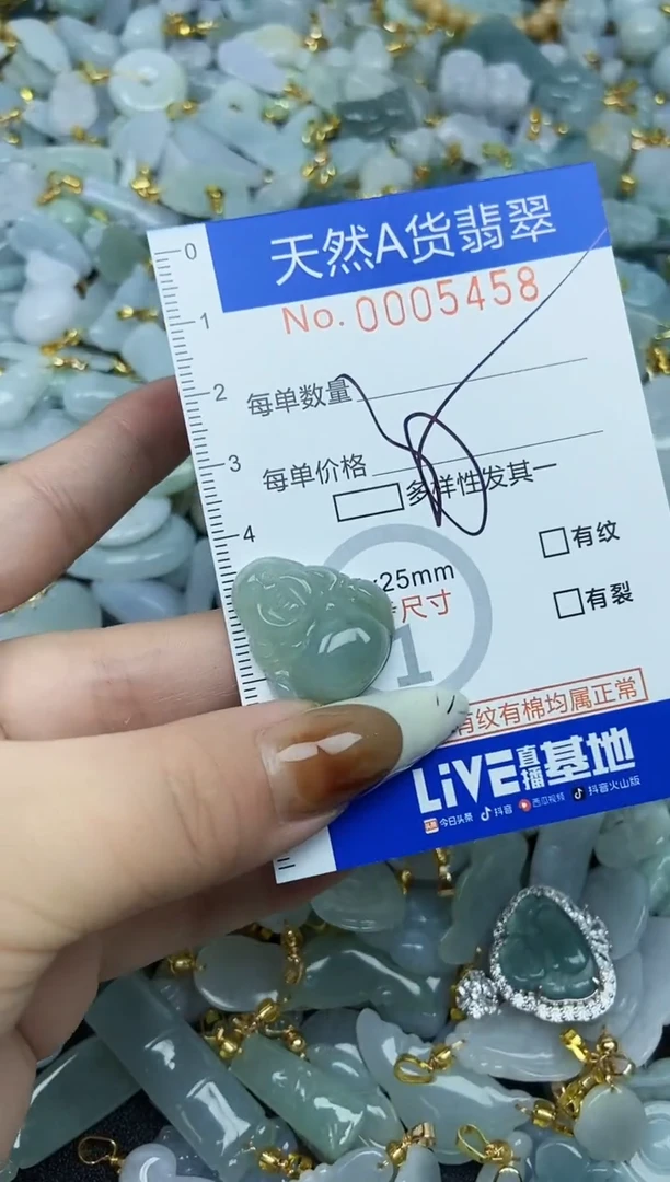 【闪购商品】翡翠颈饰未镶嵌天然A货翡翠