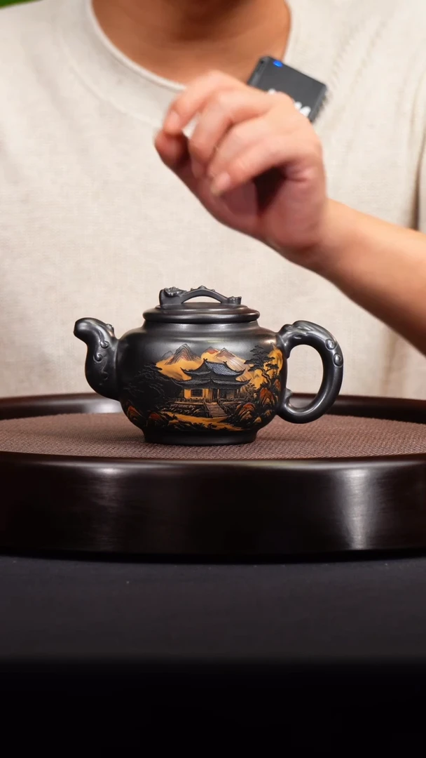 茶壶紫砂宜兴紫砂原矿壶