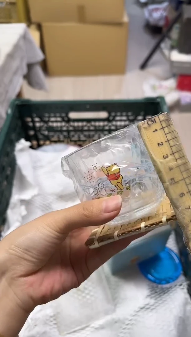 手工艺品玻璃金**猫378