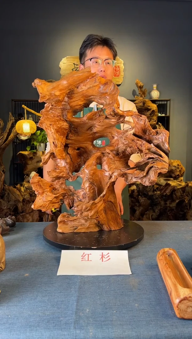 木卢师傅根艺作品（不包含人物摆件）