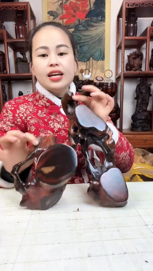 【闪购商品】香榧木臻宝工艺随行底座