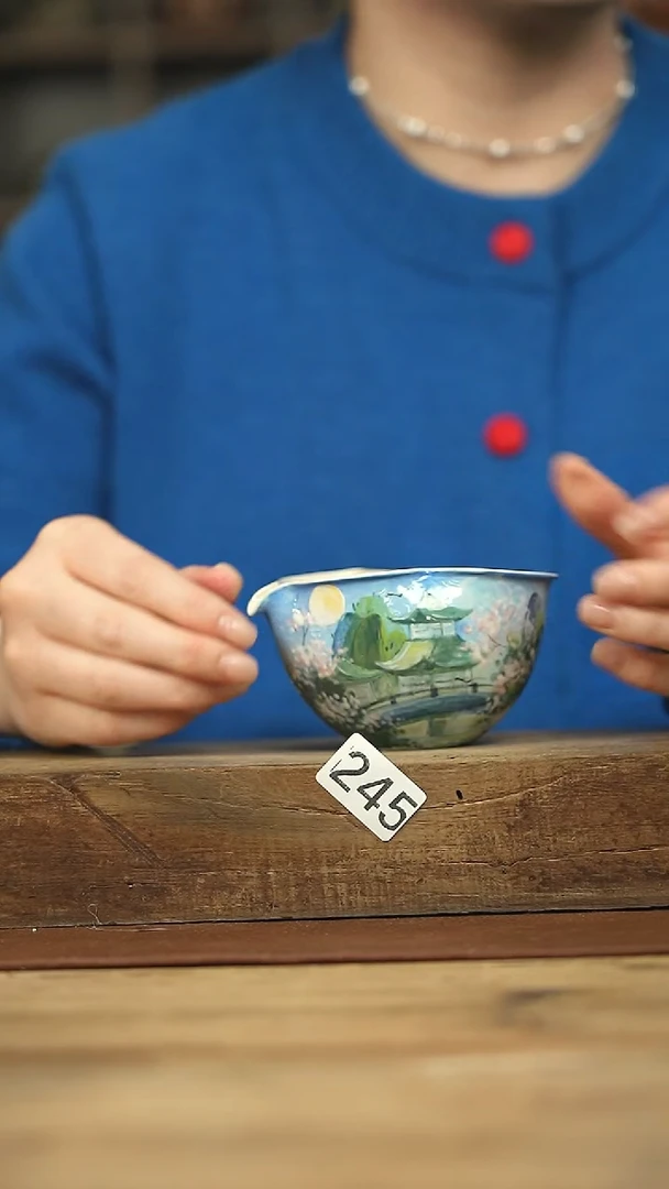 设计师手作款  落单系列石一公道杯