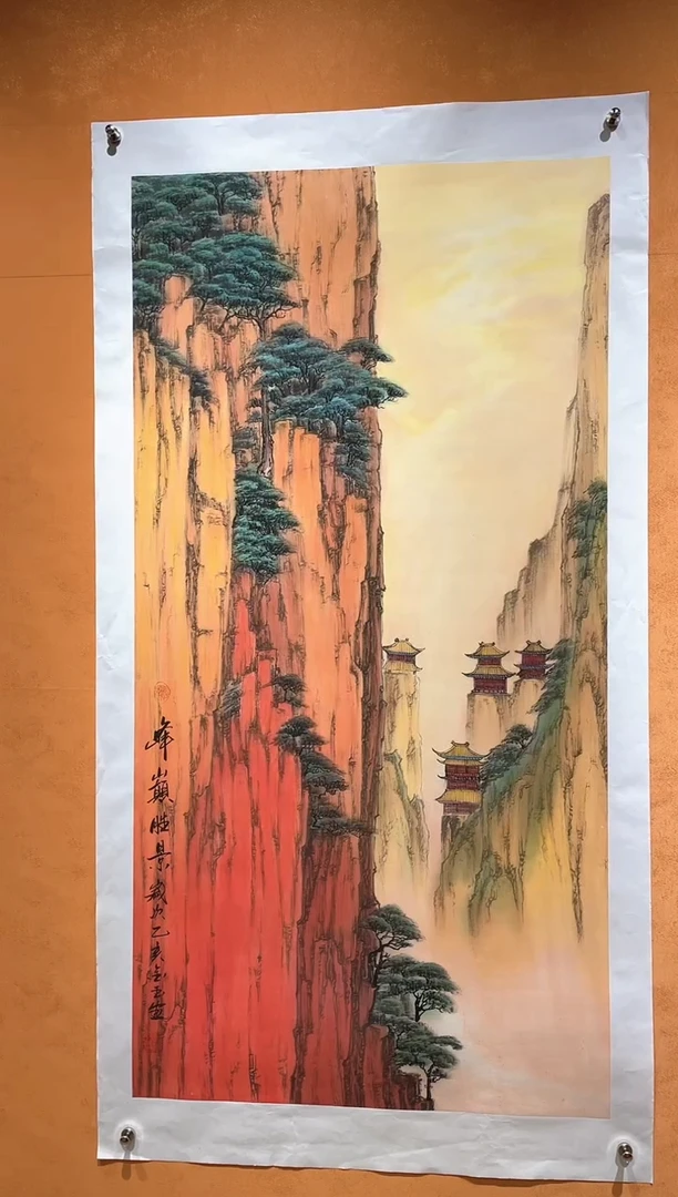 国画刘金玉老师亲笔手绘