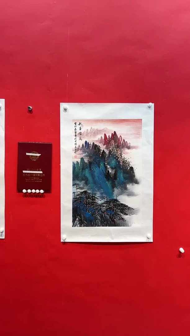 国画画家陆远华纯手绘原作