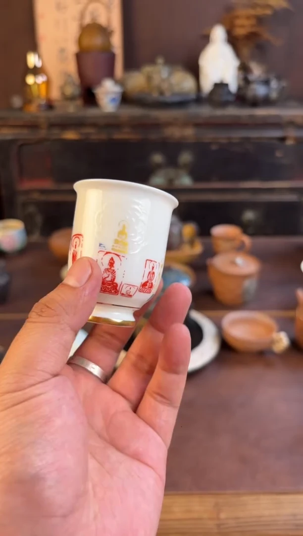瓷片高白泥茶杯啊啊啊啊啊啊啊