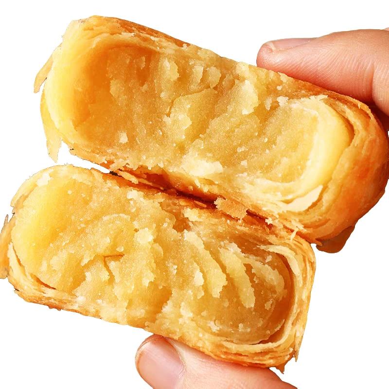 半咸甜绿豆饼营养早餐国潮好礼传统味皮薄馅多真实绿豆独立包装