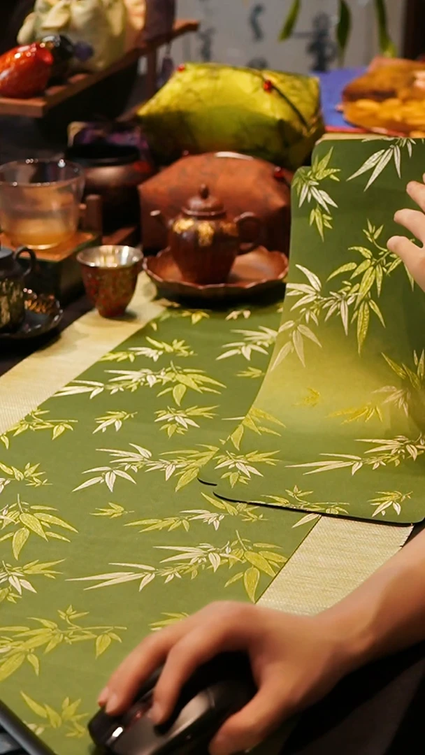 三件套一米五茶席茶席