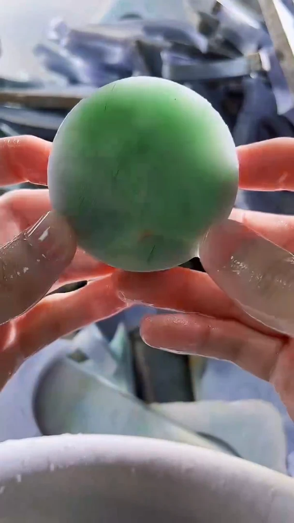 翡翠裸石缅甸翡翠A货文2275