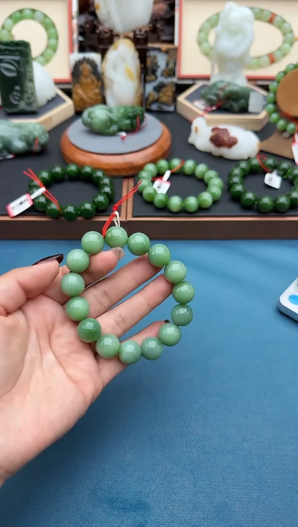 未镶嵌手串和田玉byfq14