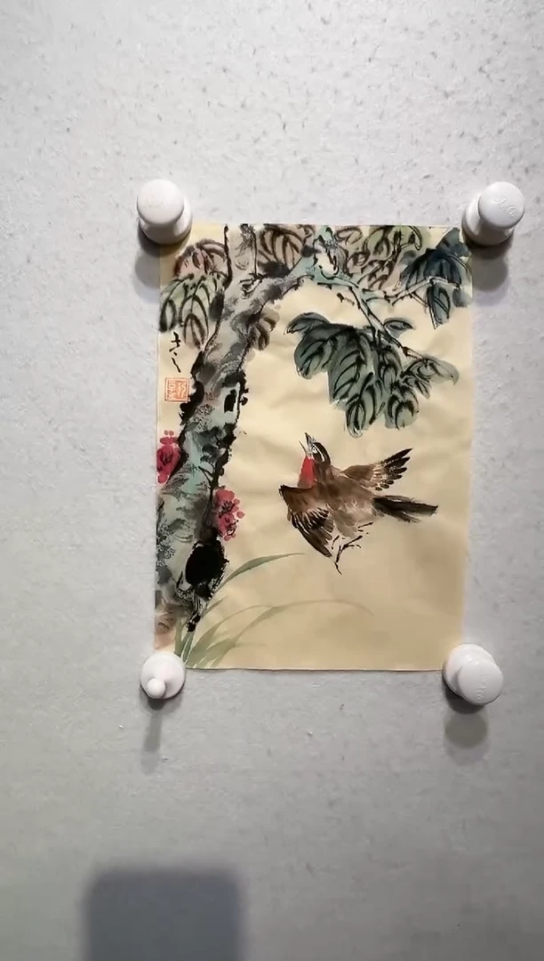 【闪购商品】国画绘画作品-0.5平尺