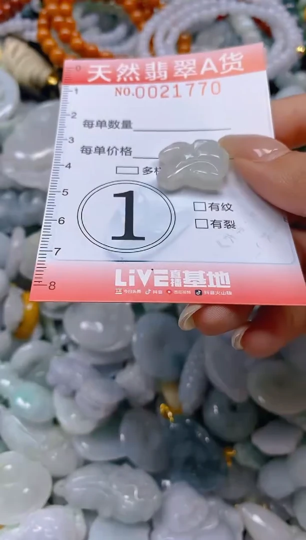 翡翠未镶嵌颈饰闪购0021770
