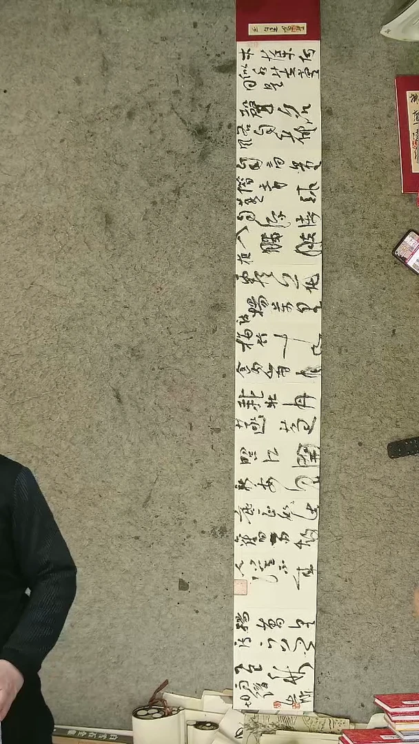 书法20*14cm 12页   胡大成老师  书法 册页