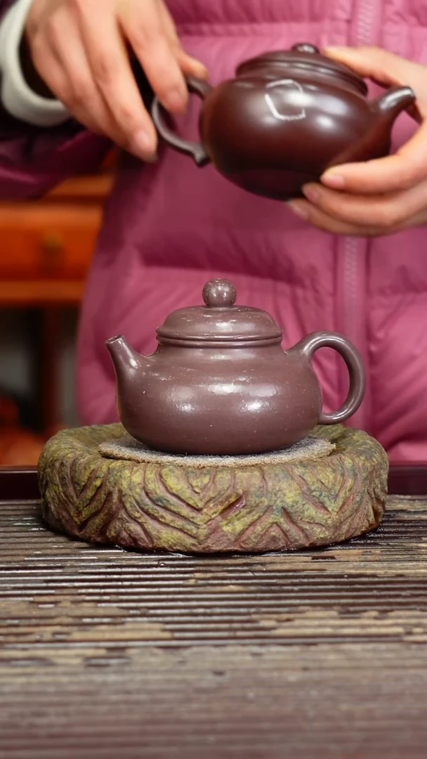 宜兴原矿紫砂壶茶壶160C