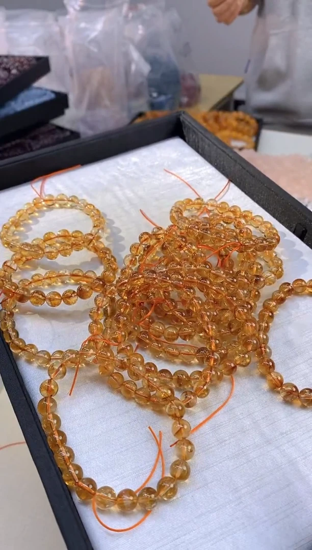 【闪购商品】水晶手串未镶嵌096/多样性发其一/卡8