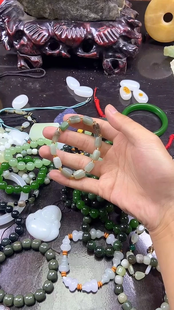 手链未镶嵌和田玉主播推荐！！主播推荐！！