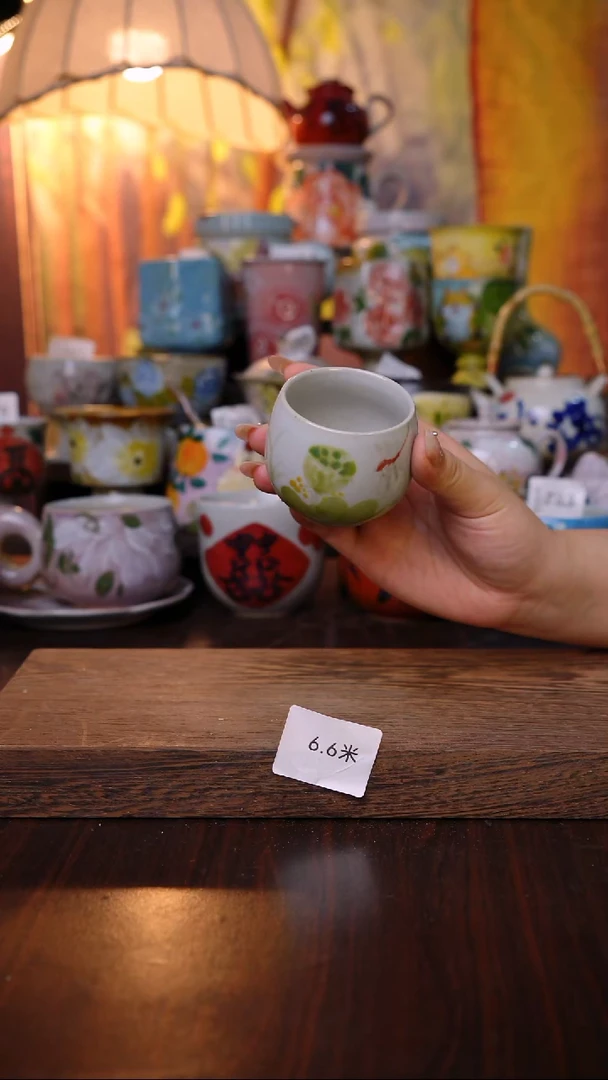 杯子泥垚手作 景德镇手工手绘陶瓷器物