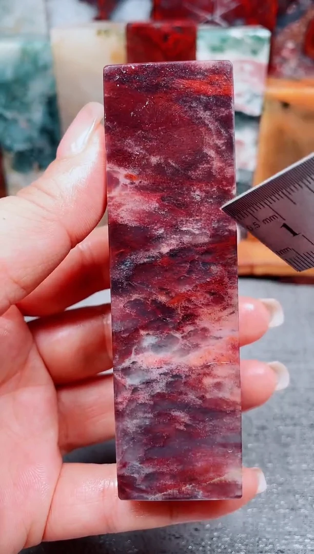 玉桂林鸡血玉素章20