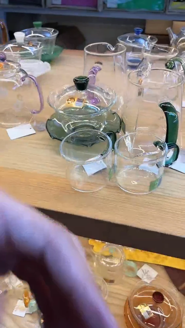 禾器/瀚然茶海/墨绿+荷叶盖碗/墨绿+清禾杯墨绿/一对