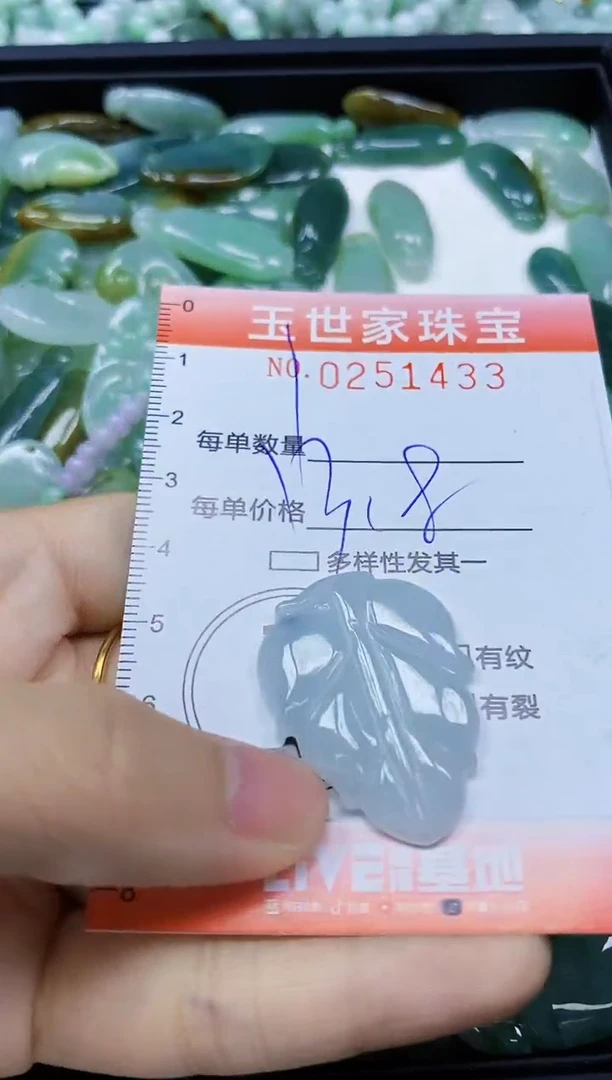 翡翠未镶嵌颈饰闪购0251433