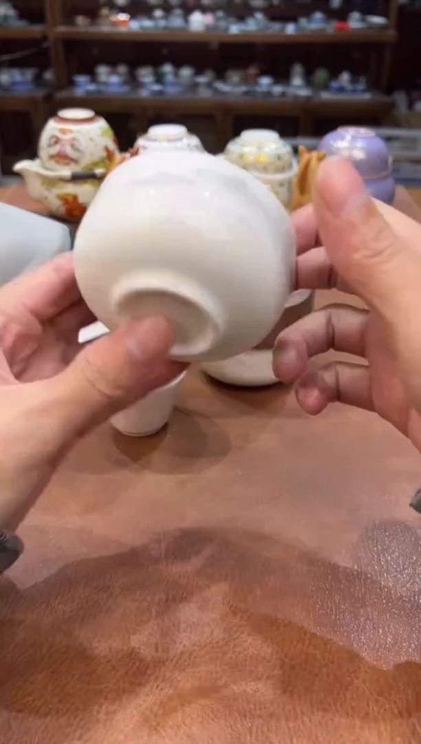 真的很便宜会开片的旅行茶具