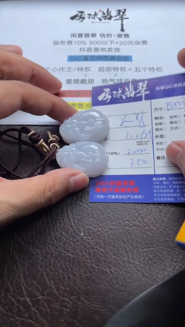 翡翠未镶嵌颈饰0197255153