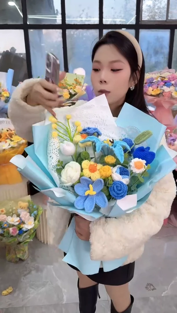 非遗手工定制花束，孤品清仓！