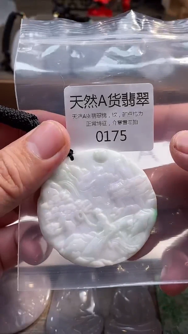 翡翠未镶嵌颈饰00020250613000175