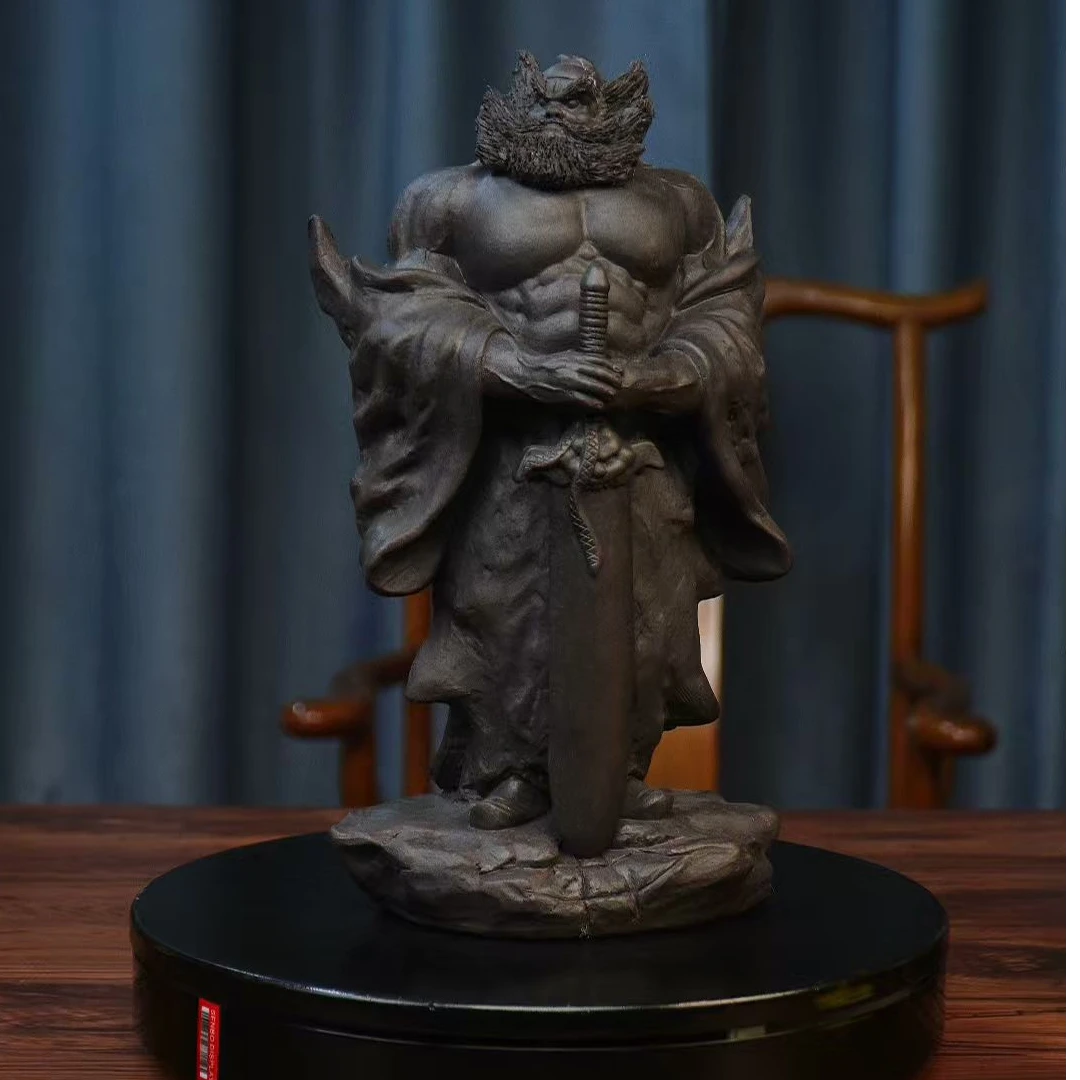 钟馗问天 宜兴紫砂