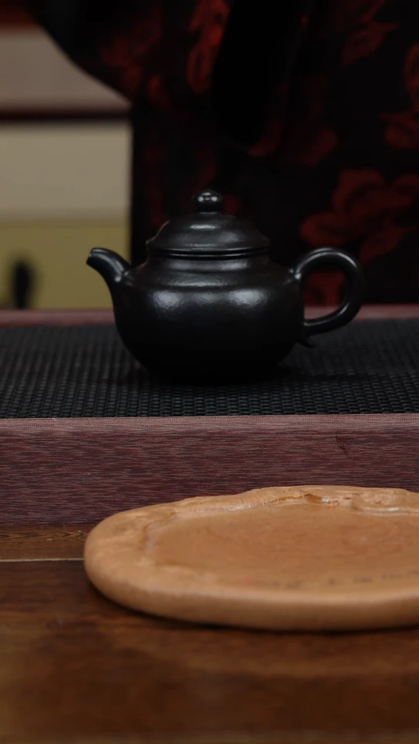 【闪购商品】紫砂茶杯非遗茶器-潘壶（朱泥捂灰）