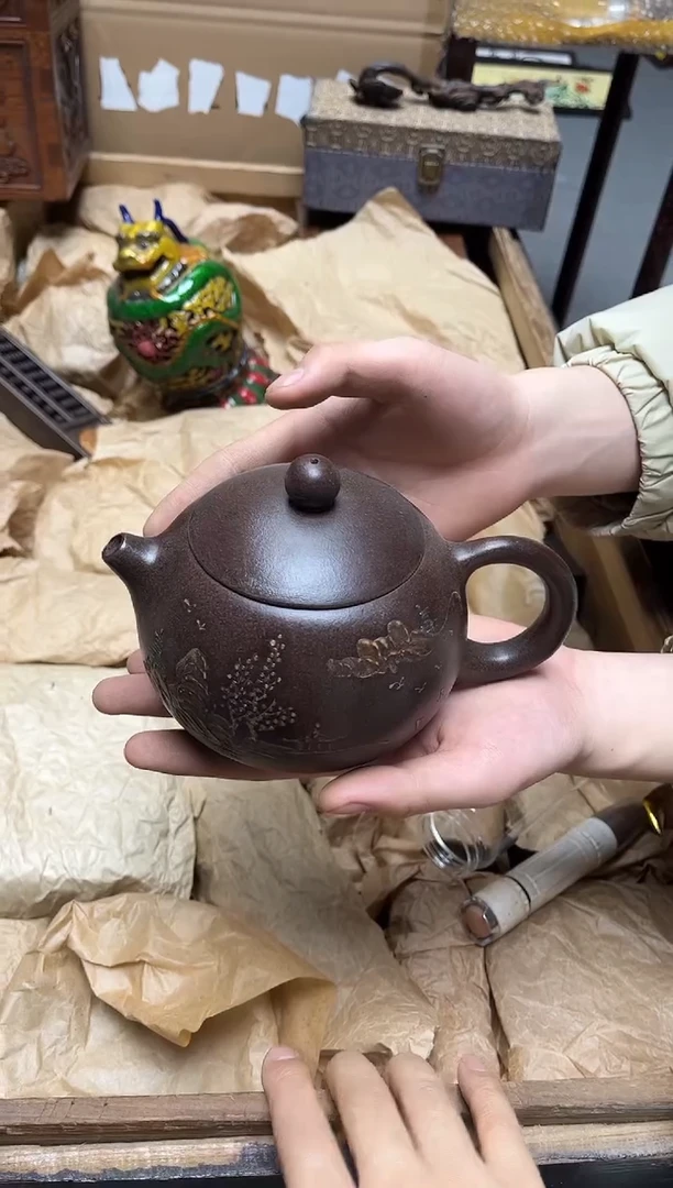 茶壶紫砂八号甄选八号甄选
