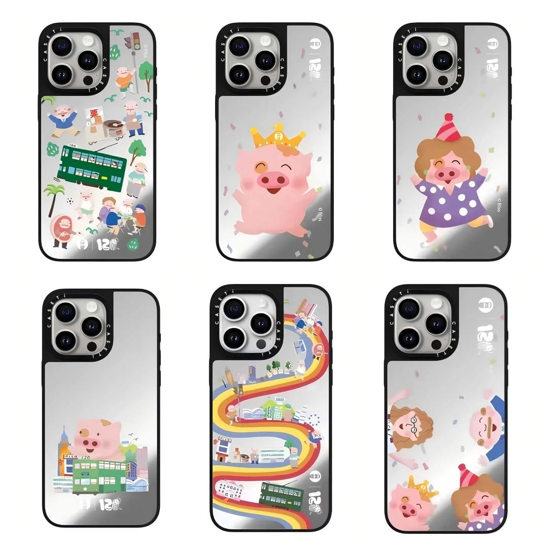 CASETi联名HKTramways120周年麦兜适用苹果16ProMa15141312手机壳