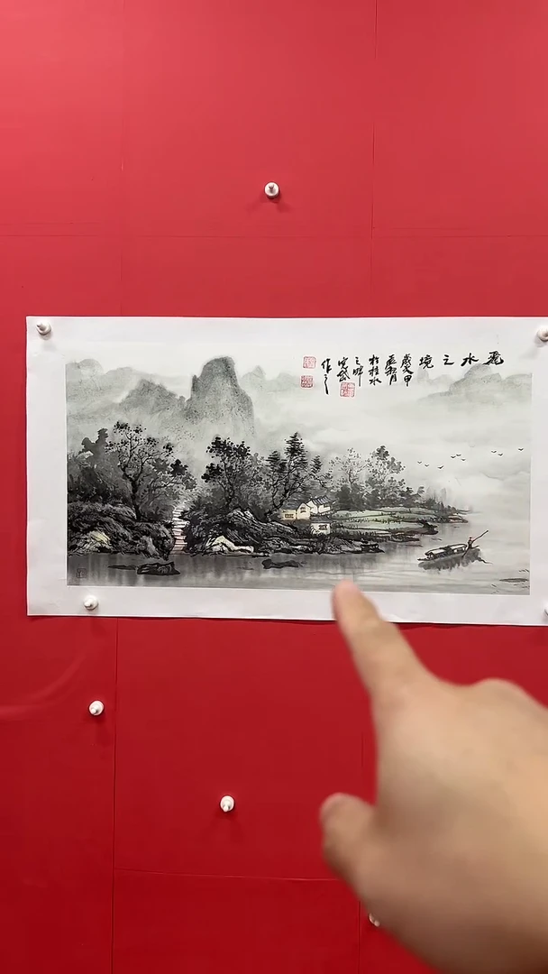 国画孟宪岱手绘国画