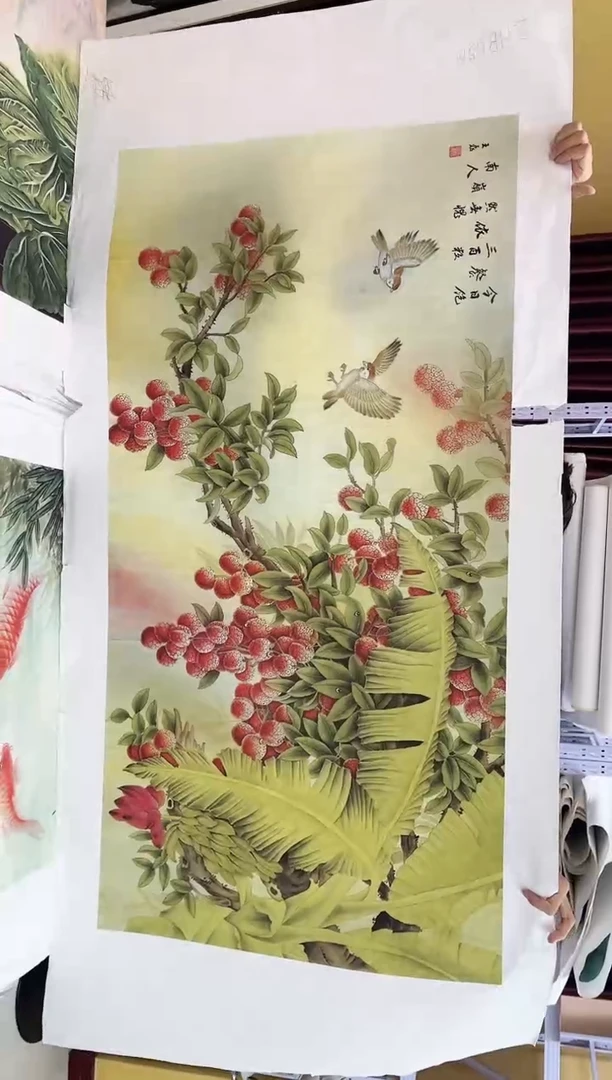 国画九霄甄选国画作品zhb050
