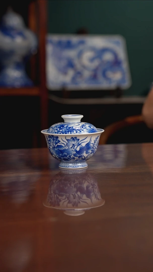 晓月柴窑 金玉满堂