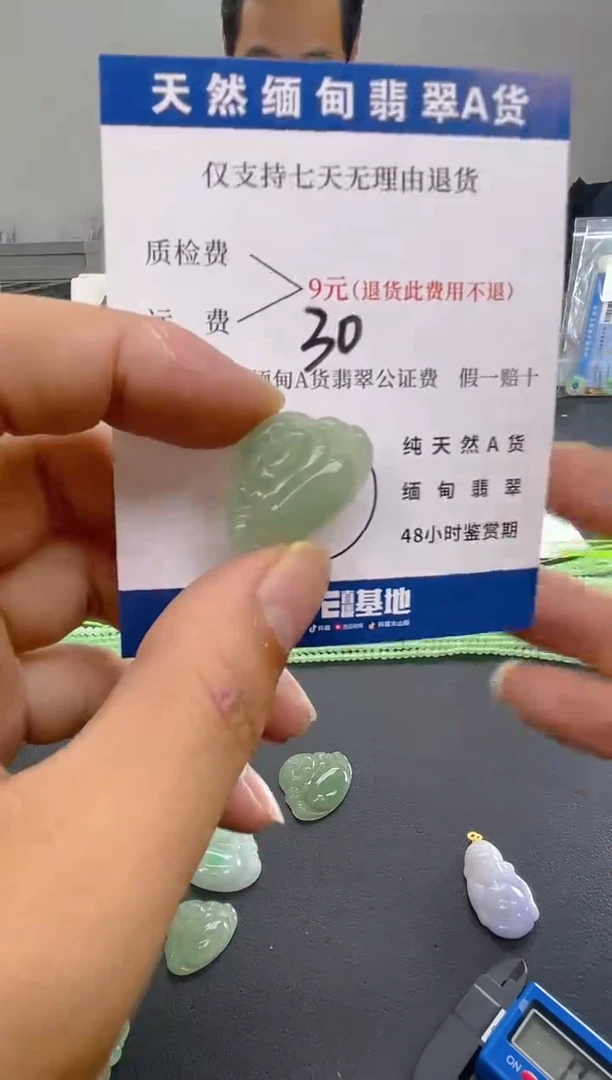 颈饰未镶嵌翡翠纯天然缅甸翡翠A货