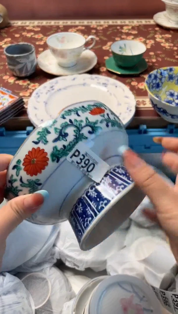 瓷片仰**空瓷器瓷器P390