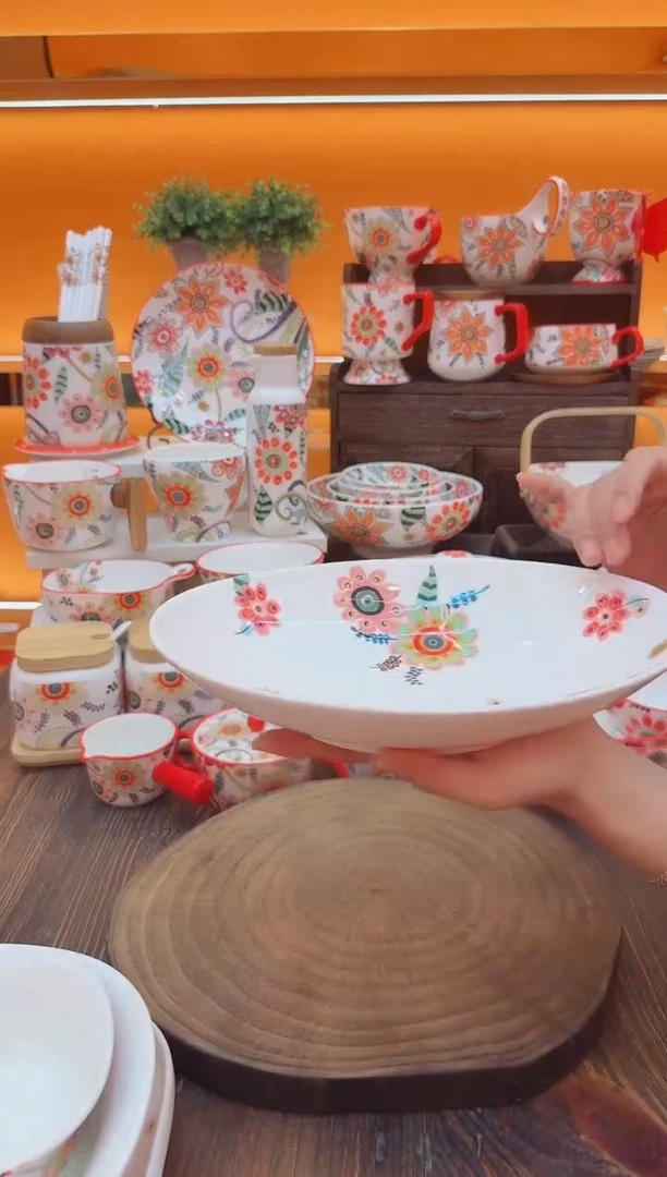 碗景德镇陶瓷餐具碗碟盘子