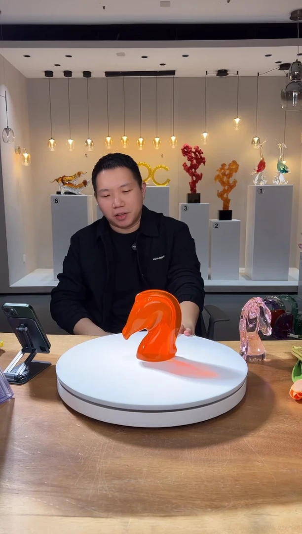 【闪购商品】茶宠巴比特美学-爱马仕橙马首