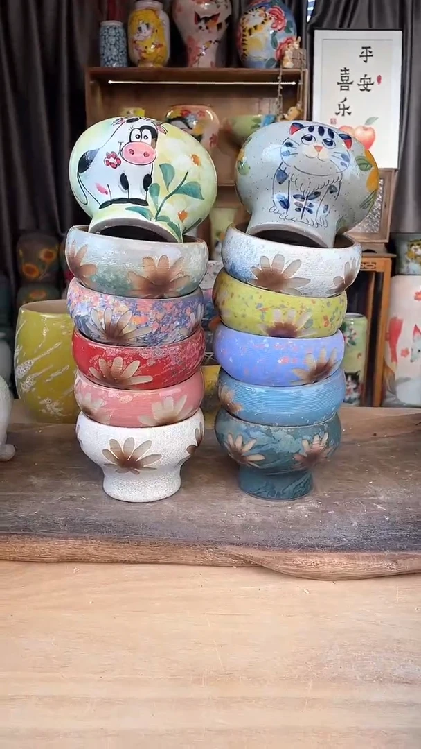 【闪购商品】摆件16-325口10高8 十二个