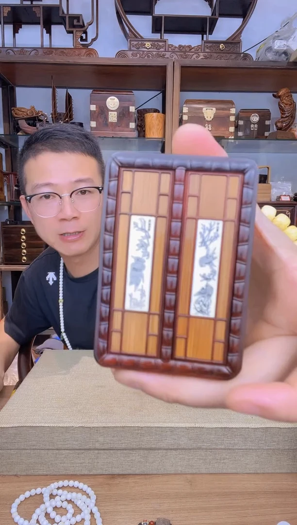 乌木类书架109号黄蛉盒