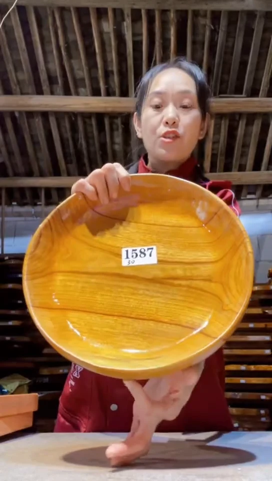 实木茶盘 一物一拍（不含配件）