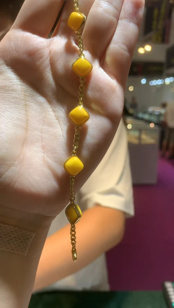 手链琥珀未镶嵌多米矿工严选
