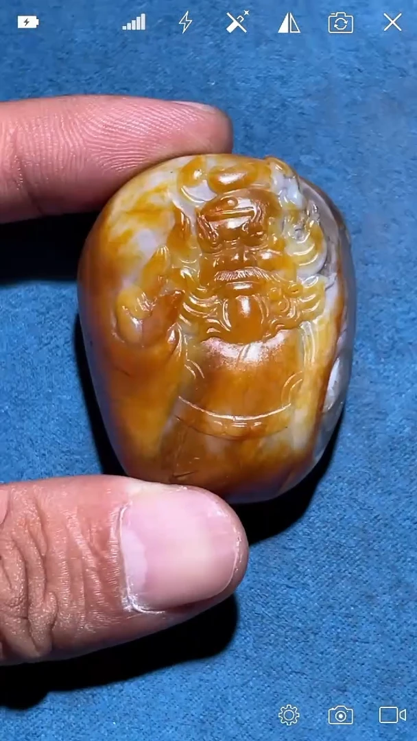 未镶嵌和田玉挂件LL 钟馗纳福吊坠