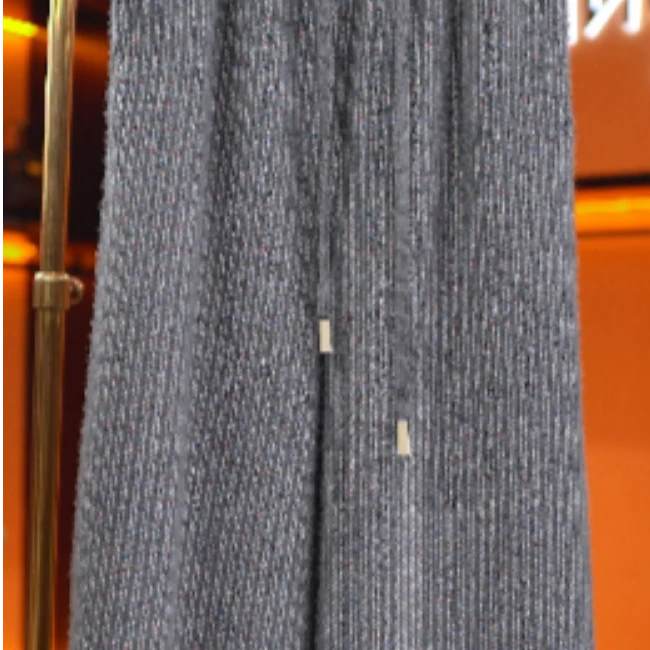 JJ-25款美式复古定制条纹加厚直筒裤