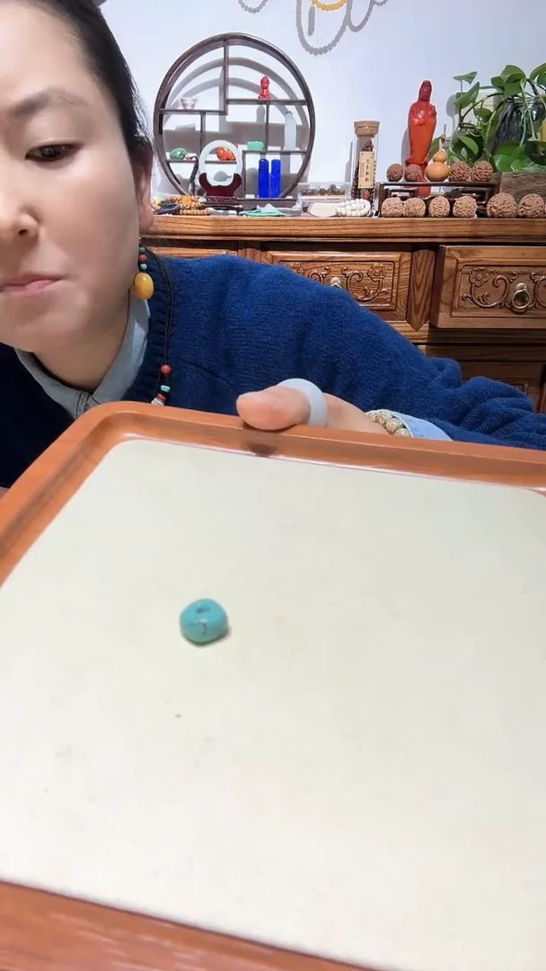 未镶嵌绿松石颈饰精品小藏扣