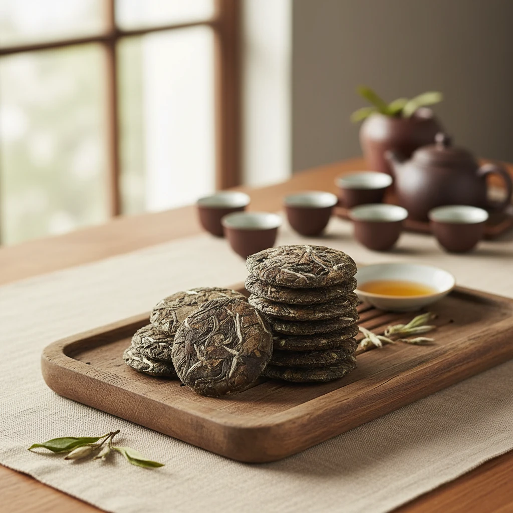 【江缘】福鼎白茶，贡眉金币·2010·贡眉 ·荒野高山·特制