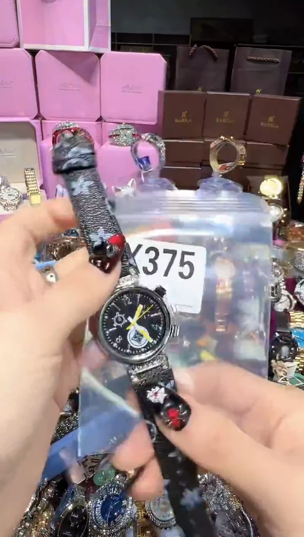 石英机芯不锈钢不锈钢直播定闪专用