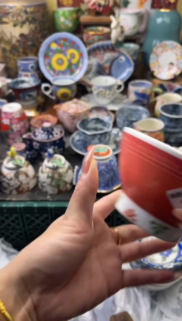 瓷片G*315号九姑娘工艺品瓷器