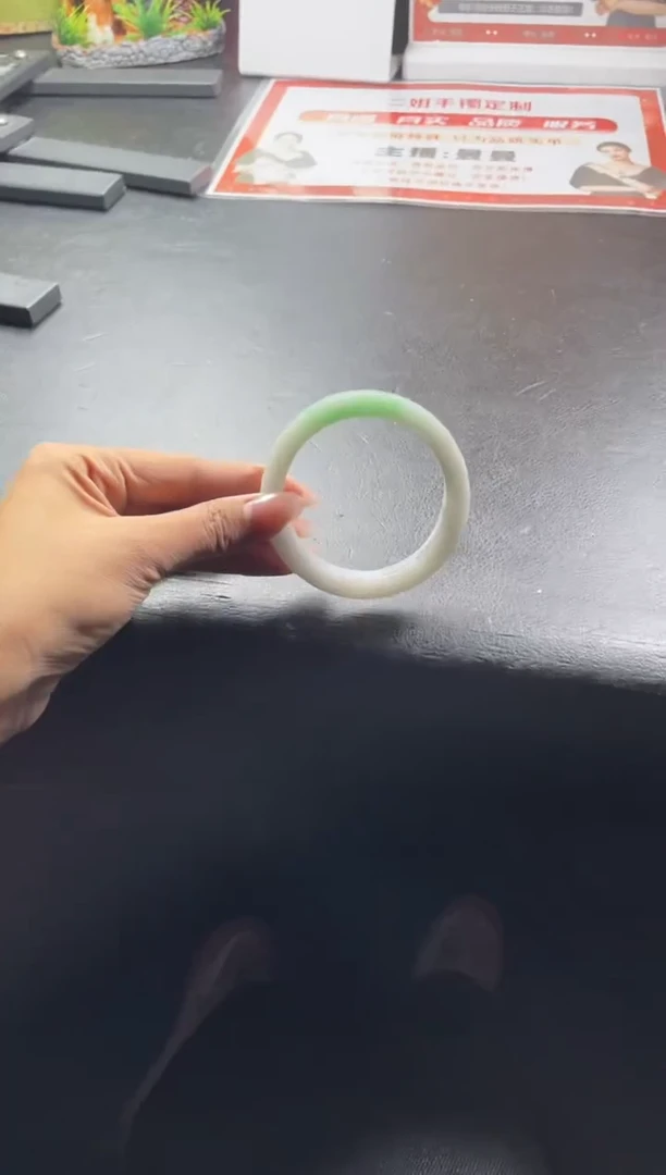 未镶嵌手镯定制翡翠H***^正圈ABC14SZDZS